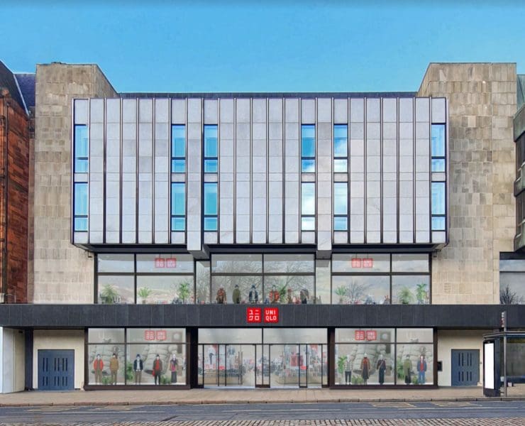 uniqlo edinburgh store shop