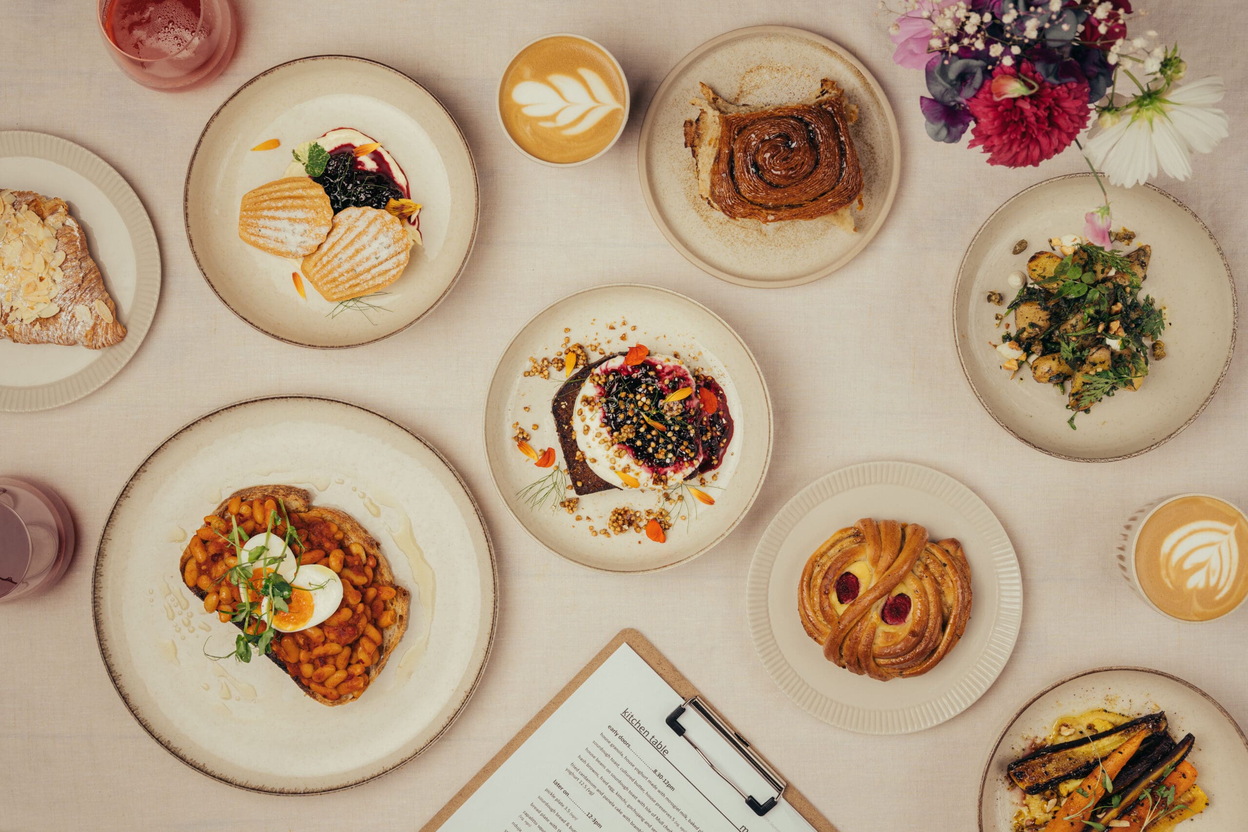 twelve triangles kitchen table edinburgh