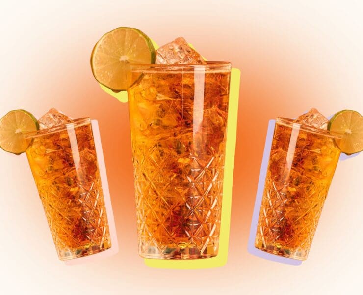 Bru and Stormy Turtle Bay Glasgow Irn Bru Cocktail