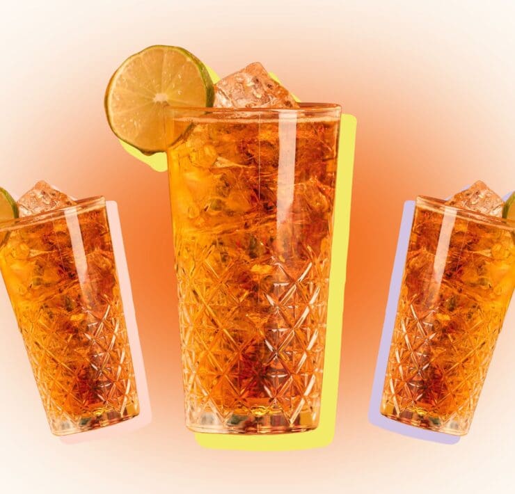 Bru and Stormy Turtle Bay Glasgow Irn Bru Cocktail