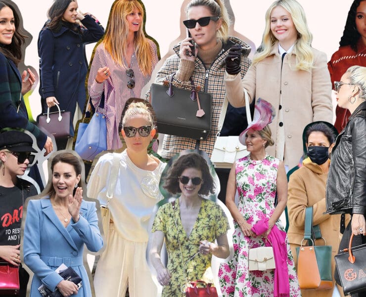 Celebrities wearing Strathberry