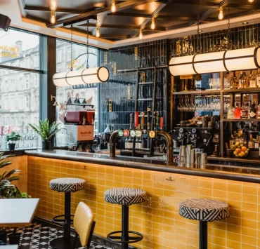 New cafe in Edinburgh Brunswick Book Club