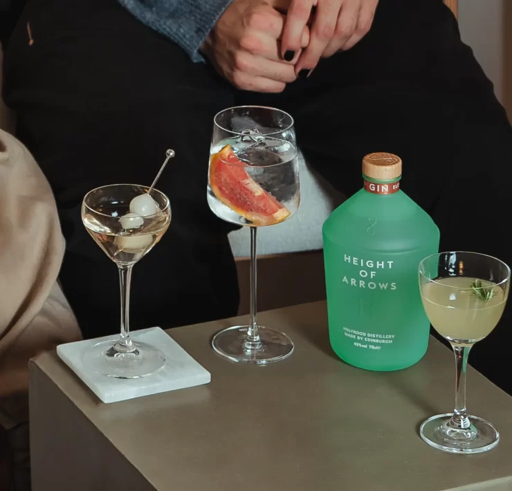 £5 cocktails Edinburgh Holyrood distillery