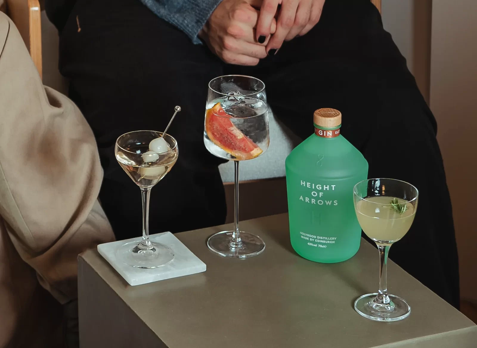 £5 cocktails Edinburgh Holyrood distillery