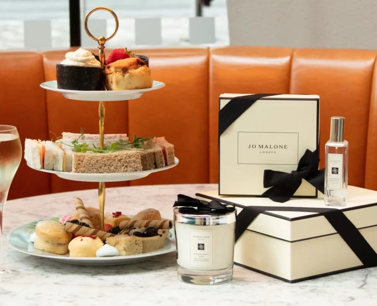 Jo Malone London afternoon tea in Glasgow Radisson Blu