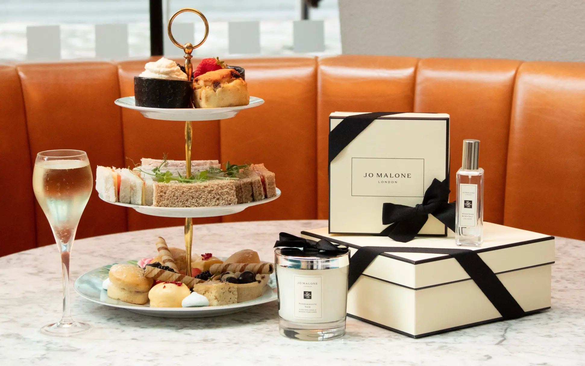 Jo Malone London afternoon tea in Glasgow Radisson Blu