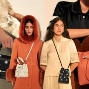 Shrimps Strathberry collaboration bags