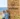 Two women standing by a Wild Scottish Sauna cabin at Kingsbarns beach in Scotland.