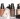 DCYPHER Beauty custom foundation bottles in multiple skin tones with pump applicators.